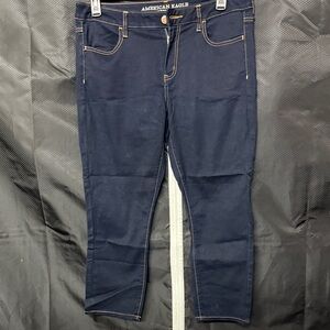 American Eagle Outfitters Men's Navy Skinny Jeans